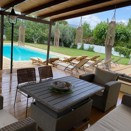 Relaxing Villa With Swimming Pool And Garden Agios Georgios  Luaran gambar