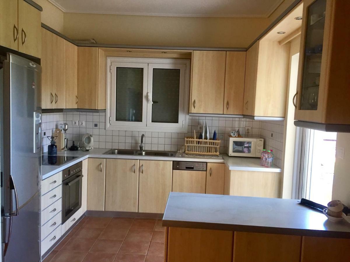 Relaxing Villa With Swimming Pool And Garden Agios Georgios  Luaran gambar