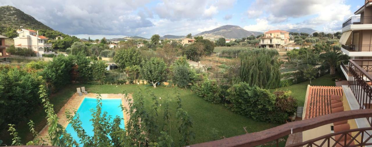 Relaxing Villa With Swimming Pool And Garden Agios Georgios  Luaran gambar