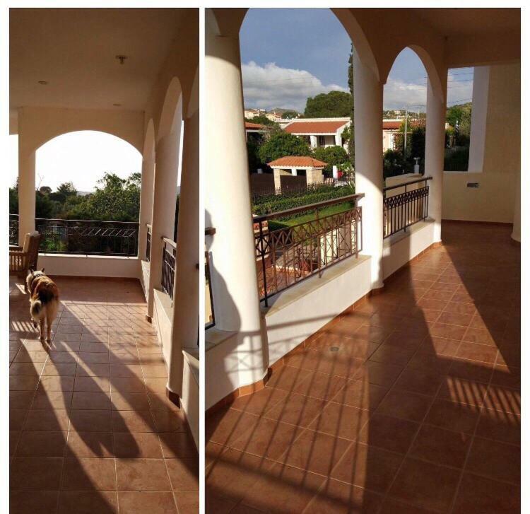 Relaxing Villa With Swimming Pool And Garden Agios Georgios  Luaran gambar